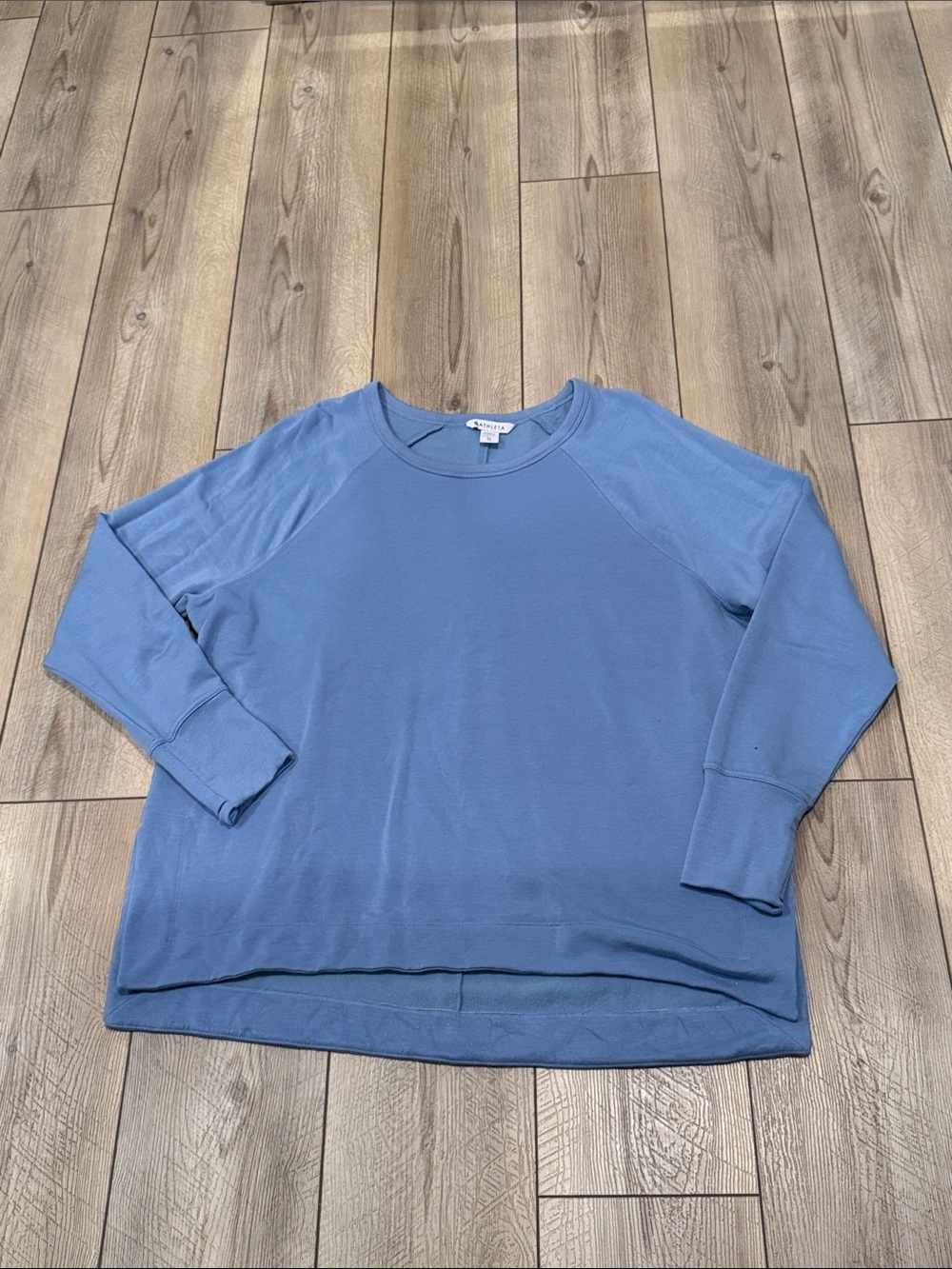 Athleta coaster lux Light Blue Crewneck top